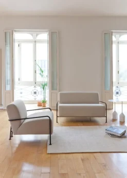 Viccarbe Burin Mini sidobord 36 cm, vit