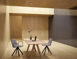 Viccarbe Trestle bord 200 x 90 cm, matt ek