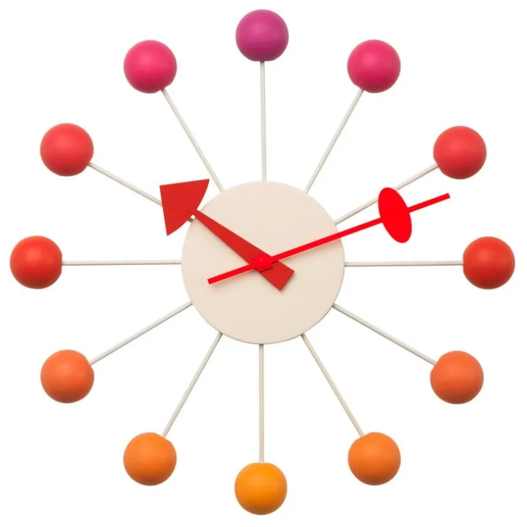 Vitra Ball Clock, gryning, solnedgång, specialutgåva