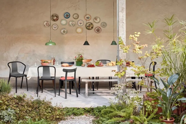 Vitra Belleville fåtölj, svart