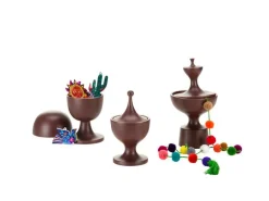 Vitra Ceramic Container 2, mörk aubergine