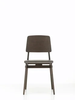 Vitra Chaise Tout Bois stol, mörkbetsad ek