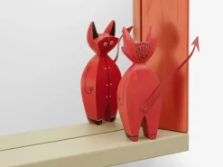 Vitra Colour Frame spegel, medium, blå - orange