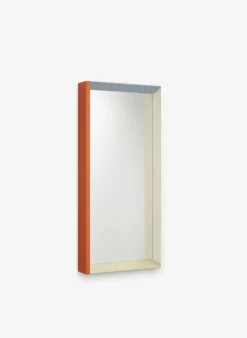 Vitra Colour Frame spegel, medium, blå - orange