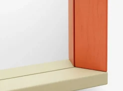 Vitra Colour Frame spegel, medium, blå - orange