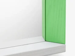 Vitra Colour Frame spegel, medium, grön - rosa