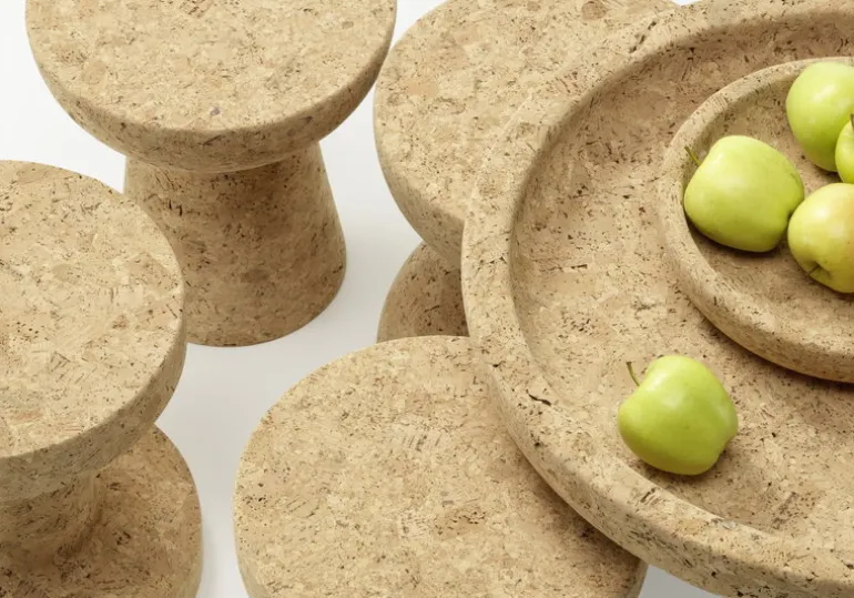 Vitra Cork Family sidobord/pall, modell E