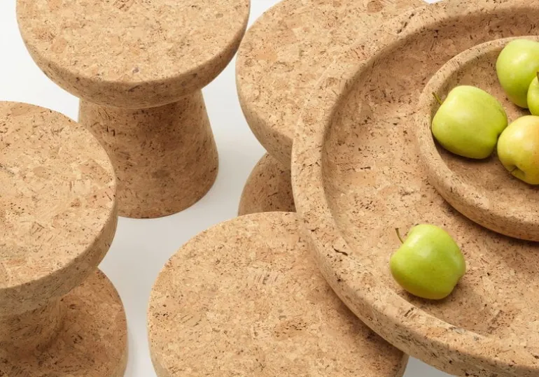 Vitra Cork Family sidobord/pall, modell D