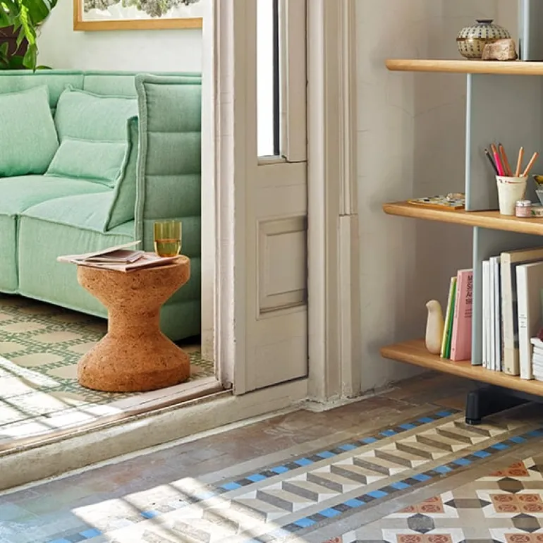 Vitra Cork Family sidobord/pall, modell A