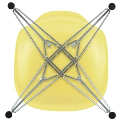 Vitra Eames DSR stol, citron RE - krom