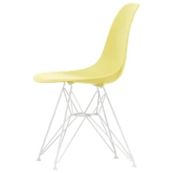 Vitra Eames DSR stol, citron RE - vit