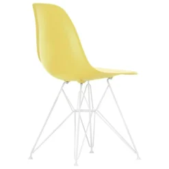 Vitra Eames DSR stol, citron RE - vit