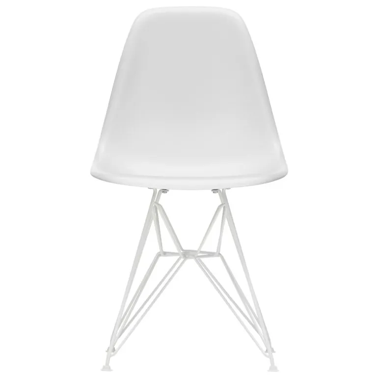 Vitra Eames DSR stol, cotton white RE - vit