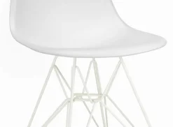 Vitra Eames DSR stol, cotton white RE - vit