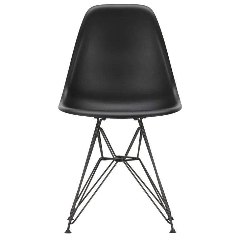 Vitra Eames DSR stol, deep black RE - basic dark
