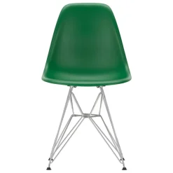 Vitra Eames DSR stol, emerald RE - krom