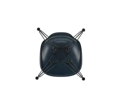 Vitra Eames DSR stol, fiberglas, navy blue - svart