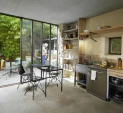 Vitra Eames DSR stol, forest RE - dark green