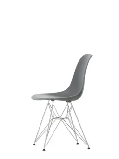 Vitra Eames DSR stol, granite grey RE - krom