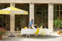 Vitra Eames DSR stol, mustard RE - citron