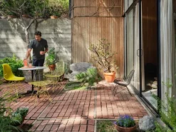 Vitra Eames DSR stol, mustard RE - citron