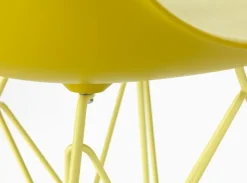Vitra Eames DSR stol, mustard RE - citron