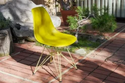 Vitra Eames DSR stol, mustard RE - citron