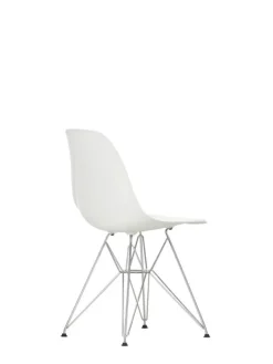 Vitra Eames DSR stol, vit - krom