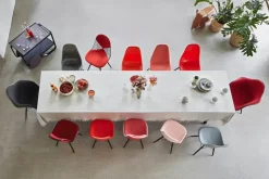 Vitra Eames DSW stol, fiberglas, klassisk röd - lönn