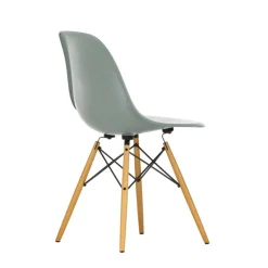 Vitra Eames DSW stol, fiberglas, sea foam green - lönn