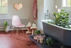 Vitra Eames DSW stol, pale rose RE - lönn