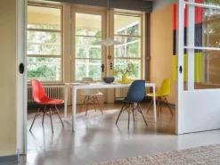 Vitra Eames DSW stol, vit - lönn