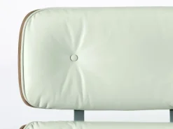 Vitra Eames Lounge Chair & Ottoman, klassisk stl, vit valnöt - vit