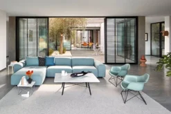 Vitra Eames LTR bord, marmor - krom