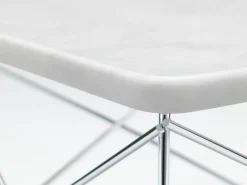 Vitra Eames LTR bord, marmor - krom