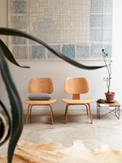 Vitra Eames LTR bord, marmor - krom