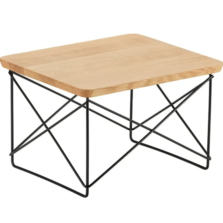 Vitra Eames LTR Occasional bord, ek - basic dark