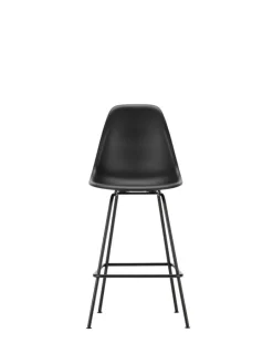 Vitra Eames Plastic Stool, medium, djupt svart RE - basic dark