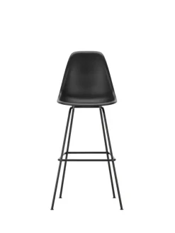 Vitra Eames Plastic Stool, hög, djupt svart RE - basic dark
