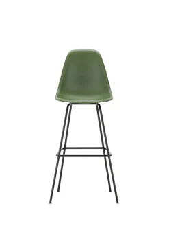 Vitra Eames Plastic Stool, hög, skog RE - basic dark