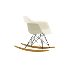 Vitra Eames RAR gungstol, pebble RE - basic dark - lönn