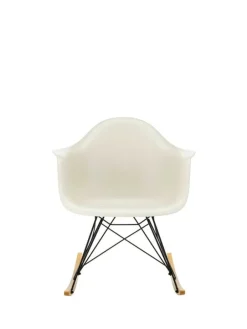 Vitra Eames RAR gungstol, pebble RE - basic dark - lönn