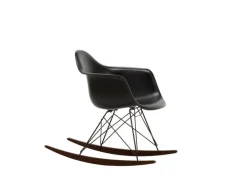 Vitra Eames RAR gungstol, deep black RE - basic dark - mörk lönn