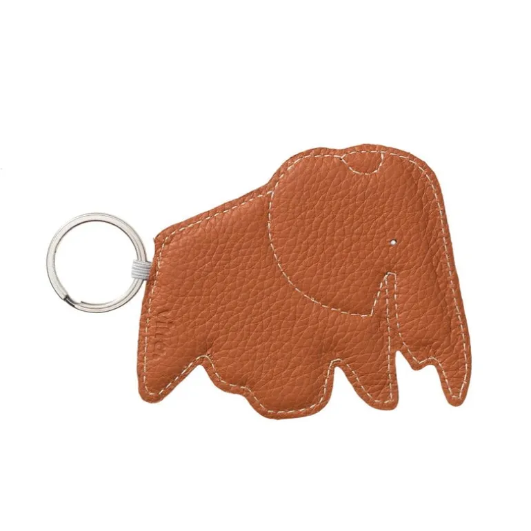 Vitra Elefant nyckelring, cognac