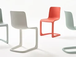 Vitra EVO-C stol, elfenben