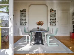 Vitra EVO-C stol, ljus mint