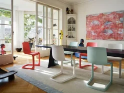 Vitra EVO-C stol, ljus mint