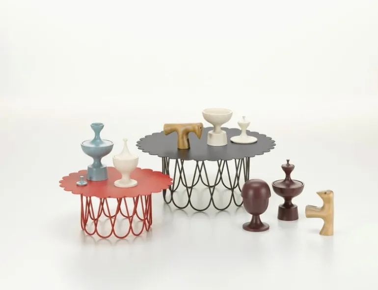 Vitra Flower bord, stort, antracit