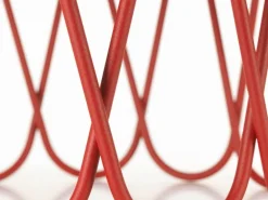 Vitra Flower bord, stort, rött