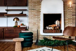 Vitra Fåtölj Plywood Group LCM, valnöt - svart